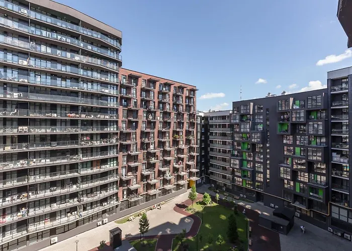 Apartamento на вулиці чорновола 16г, від власника сучасна в львові будинок авалон 2 кімнати Leópolis